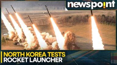 North Korea: Kim Jong Un oversees 240mm rocket launcher test | WION Newspoint