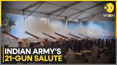 Independence Day 2024: Indian Army Gives Traditional 21 Gun salute on 78th Independence Day | WION