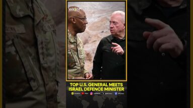 Chairman of  U.S. Joint Chief of Staff meets Israeli Defence Minister and Army Chief | WION Shorts