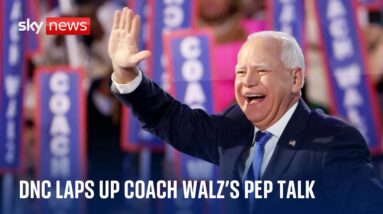 Oprah, Stevie Wonder and Bill Clinton bring the joy as 'Coach Walz' speaks at DNC | US Election 2024