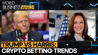 Crypto users bet $592 million on 2024 US Presidential Election | World Business Watch | WION News