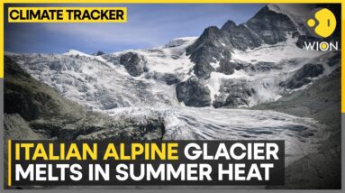 Italian Alpine glacier is melting due to summer temperatures | WION Climate Tracker