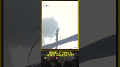 Israel strikes a hotel in Gaza City | WION Shorts