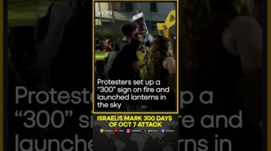 Israelis mark 300 days since deadly October 7 attack | WION Shorts