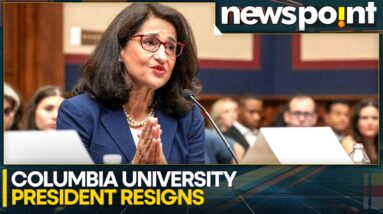 Columbia University president resigns amid anti-Israel protest backlash | WION Newspoint