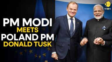 PM Modi Poland Visit LIVE: PM Modi holds press meet with Poland PM Donald Tusk in Warsaw |WION