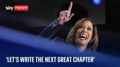 Kamala Harris delivers her vision for America at DNC | US Election 2024