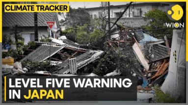 Shanshan Typhoon: Typhoon knocks out power and snarls air traffic | WION Climate Tracker | WION News