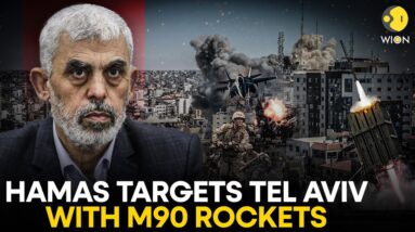 Hamas attacks Israel with 'M90 rockets', explosions heard in Tel Aviv | WION Originals