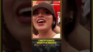 Law students march in Mexico | WION Shorts