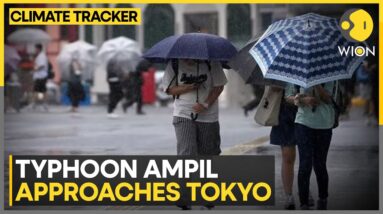 Typhoon Ampil: warnings issued, hundreds of flights grounded | WION Climate Tracker