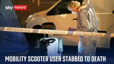 Two men arrested after mobility scooter user stabbed to death in east London