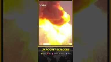 UK’s SaxaVord Spaceport rocket engine explodes during testing | Latest News | WION Shorts