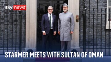 PM Sir Keir Starmer meets the Sultan of Oman at Downing Street