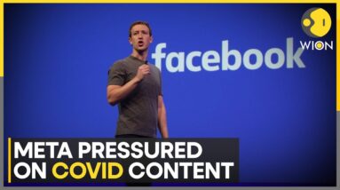 Facebook pressured by U.S. Government to censor covid content: Meta CEO | WION News