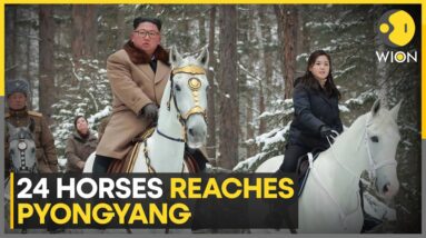 Putin gifts Kim Jong-un consignment of horses | Latest News | WION