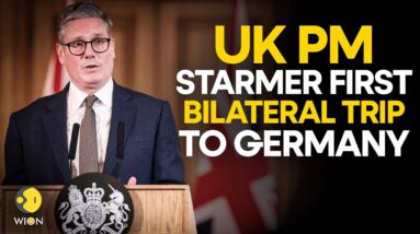 German Chancellor Scholz receives British Prime Minister Keir Starmer with military honour | WION