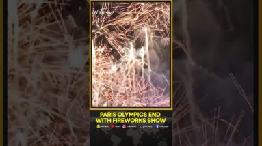 Paris Olympics Closing ceremony: Fireworks light up the sky at end of Paris Olympics | WION Shorts