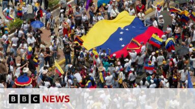 Calls for Venezuelan government to release presidential vote data | BBC News