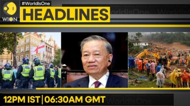 India: Day 5 of rescue OPs in Wayanad  | Vietnam president Lam takes top job | WION Headlines