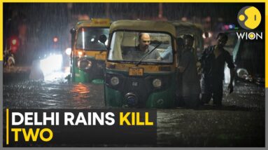 India: Torrential rains lash capital Delhi killing two, IMD issues red alert for national capital