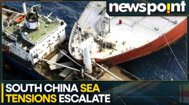 South China Sea Tensions: China & Philippine ships 'collide' | Newspoint | WION