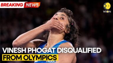 BREAKING: Vinesh Phogat disqualified from Paris Olympics ahead of gold medal wrestling bout | WION