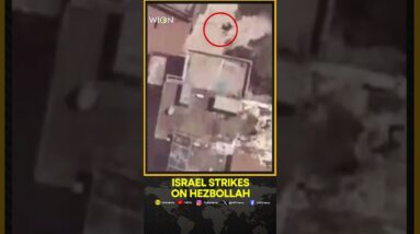 Israel Hezbollah War: Israel releases footage of strike on Hezbollah in southern Lebanon | WION