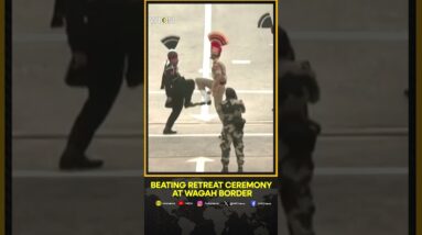 Beating retreat ceremony at the Wagah border marks the end of Independence day celebrations | WION