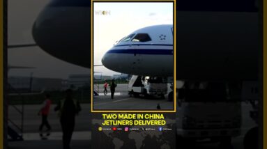 Two more of China's self-developed C919 jetliners Delivered | WION News