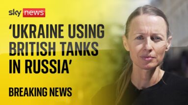 Ukraine thought to be using British tanks in Russian territory