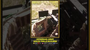 Ukrainian army holds drills in Kursk | WION Shorts