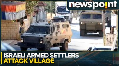 Village near Qalqilaya attacked by Israeli settlers | Newspoint | WION