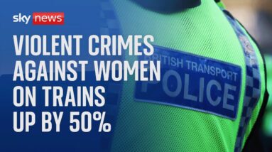 Violent crimes against women on trains have risen by 50%