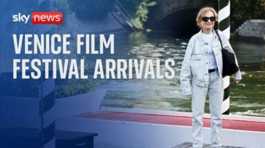 Watch live: Actors and directors arrive in 81st Venice Film Festival