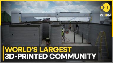 World's largest 3D-printed community nears completion in Texas | WION