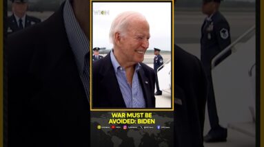 U.S. President Joe Biden Says All Out War In The Middle East Must Be Avoided | WION Shorts