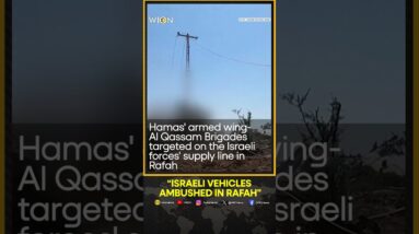 Hamas Claims A Convoy of Israeli Vehicles Was Ambushed in Rafah | WION Shorts