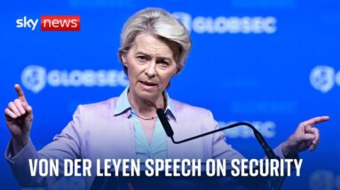 European Commission President Ursula von der Leyen speaks in Munich - Watch live