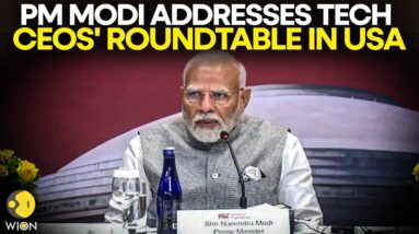 PM Modi US Visit: Prime Minister Narendra Modi Addresses Tech CEOs' roundtable in New York, USA