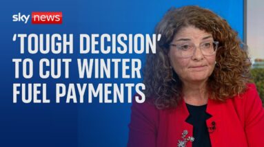 Minister says government is looking at 'all options' in winter fuel payment cuts