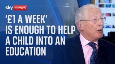 '£1 a week will give an education to a child', says Street Child patron Nick Hewer