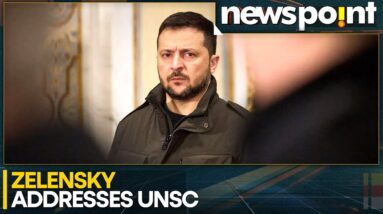 Ukrainian President Zelensky Launches Scathing Attack On Russia | Newspoint | World News | WION