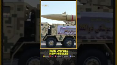 Iran parades 23 ballistic missiles, unveils new drones at military parade | WION Shorts