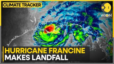 Hurricane Francine makes landfall in southern Louisiana |  WION Climate Tracker