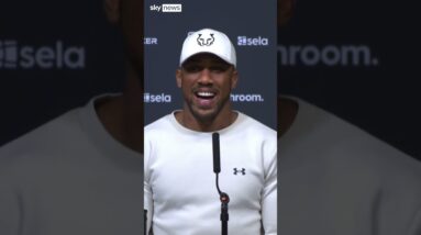 Anthony Joshua: 'I want to continue fighting'