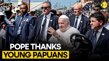 Pope Francis visits Papua New Guinea: 10,000 young people attended Pope's event | WION Originals