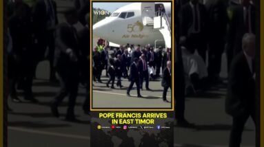 Pope Francis arrives in East Timor for third leg of Southeast Asia and Oceania tour | WION Shorts