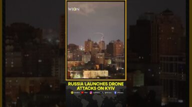 Russia Launches Waves Of Drone Attacks On Kyiv, Ukraine's Military Says | WION Shorts