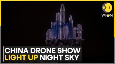 China's Drone Show Sets Two Guinness World Records | WION